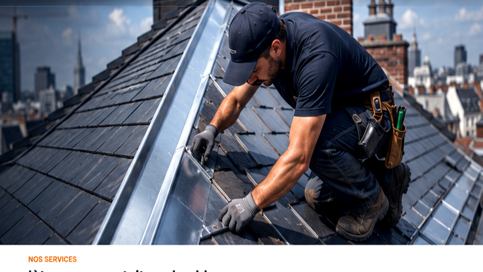 Toiture Vilvorde Bac acier Roofing
